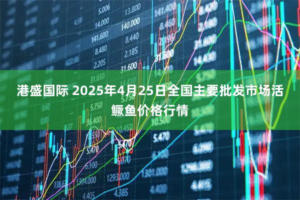 港盛国际 2025年4月25日全国主要批发市场活鳜鱼价格行情